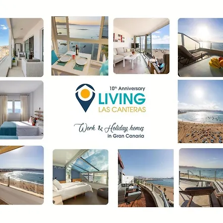 Apartment Living Canteras Homes - Beachside Terrace Bikes Las Palmas de Gran Canaria