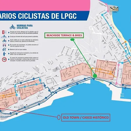 Living Canteras Homes - Beachside Terrace Bikes Apartment