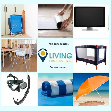Living Canteras Homes - Beachside Terrace Bikes Apartment