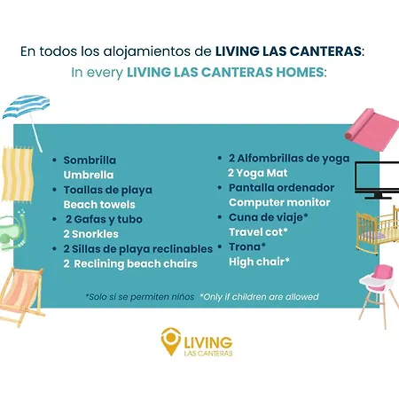 Living Canteras Homes - Beachside Terrace Bikes 公寓 *