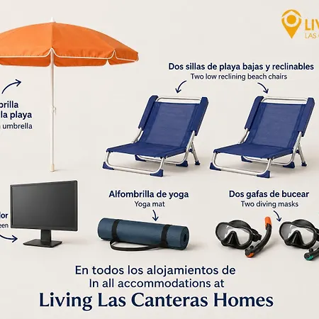 Living Canteras Homes - Beachside Terrace Bikes * Las Palmas de Gran Canárias