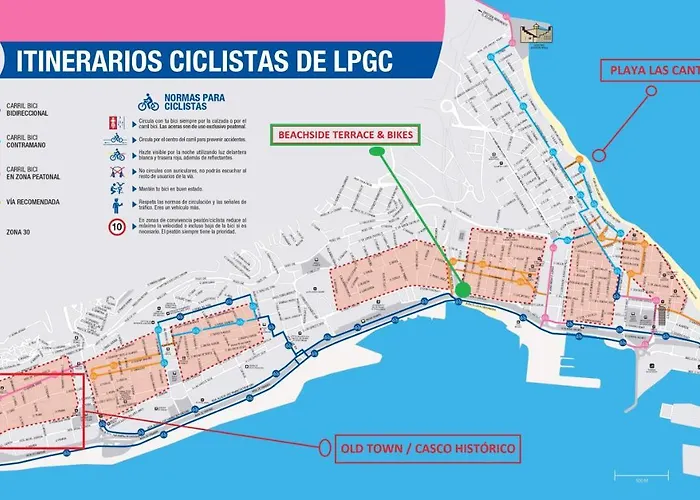 Living Canteras Homes - Beachside Terrace Bikes Apartmán